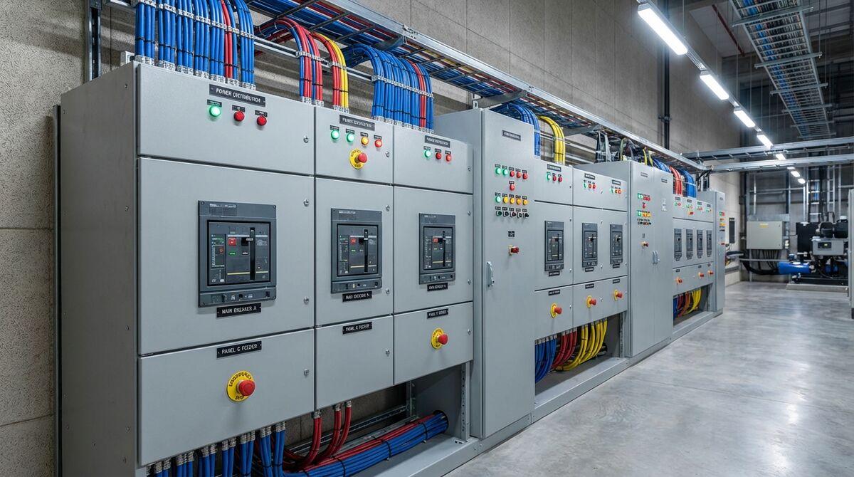 Power Distribution System: Food Processing Facility